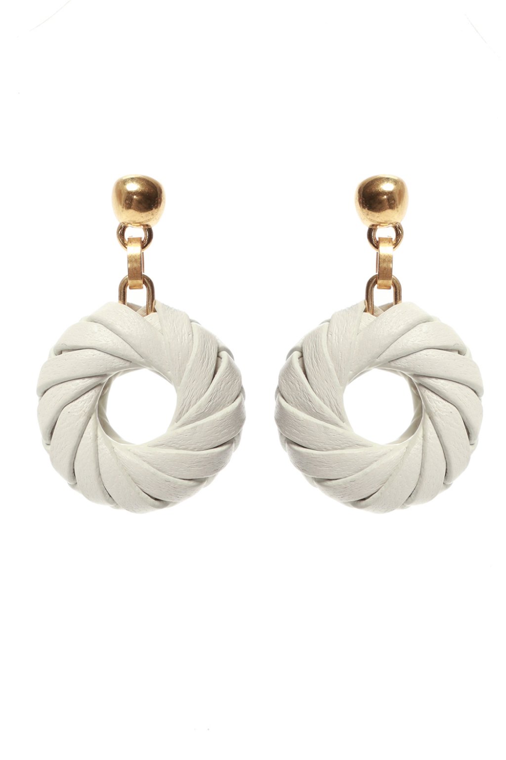 Bottega veneta deals leather earrings